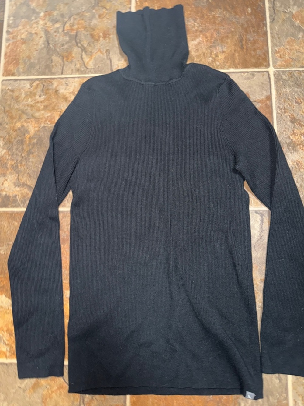 Eddie Bauer Women’s Large Tall Black Turtleneck Sweater